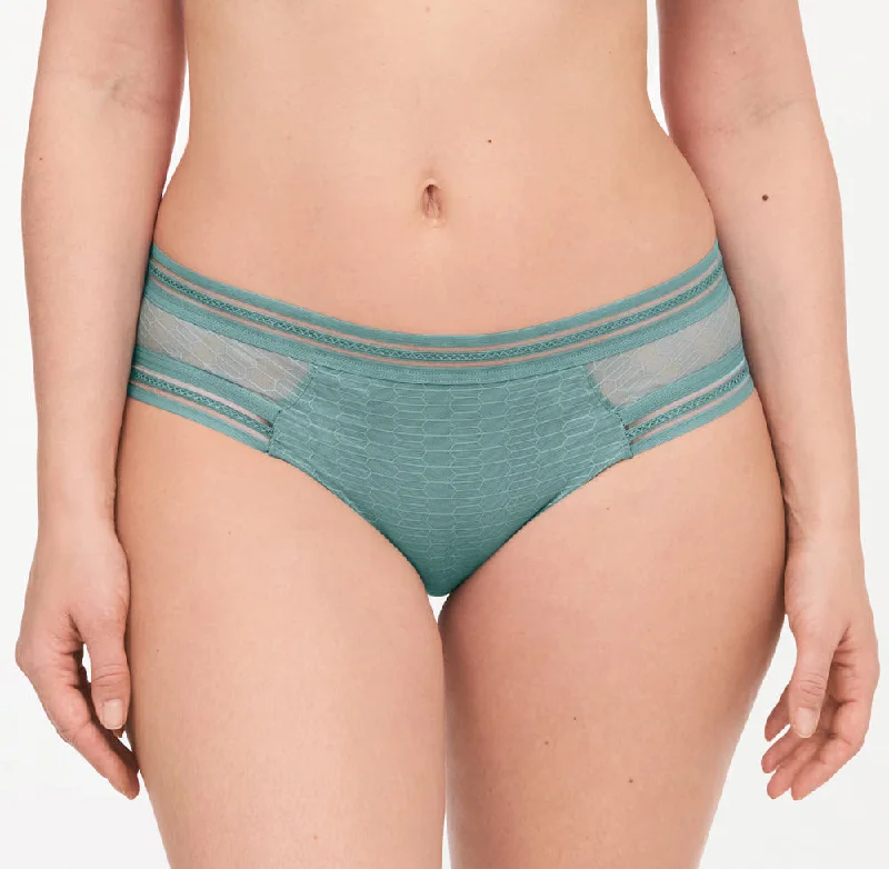 Passionata by Chantelle Only Manhattan Trellis Green Hipster Panty 47J4