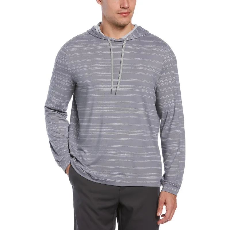 PGA Tour Mens Striped Long-Sleeve Sweatshirt