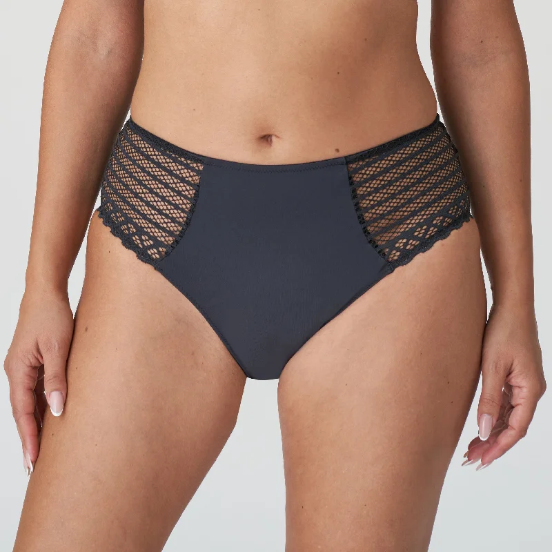 Prima Donna Twist East End Charcoal Full Brief Panty 0541931