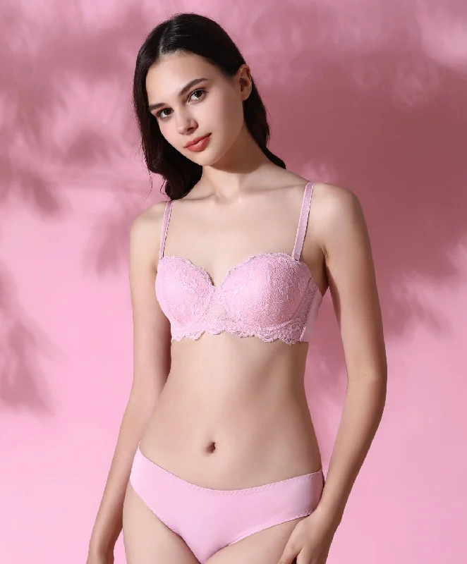 Rhapsody Half Cup Bra Set 707-73645