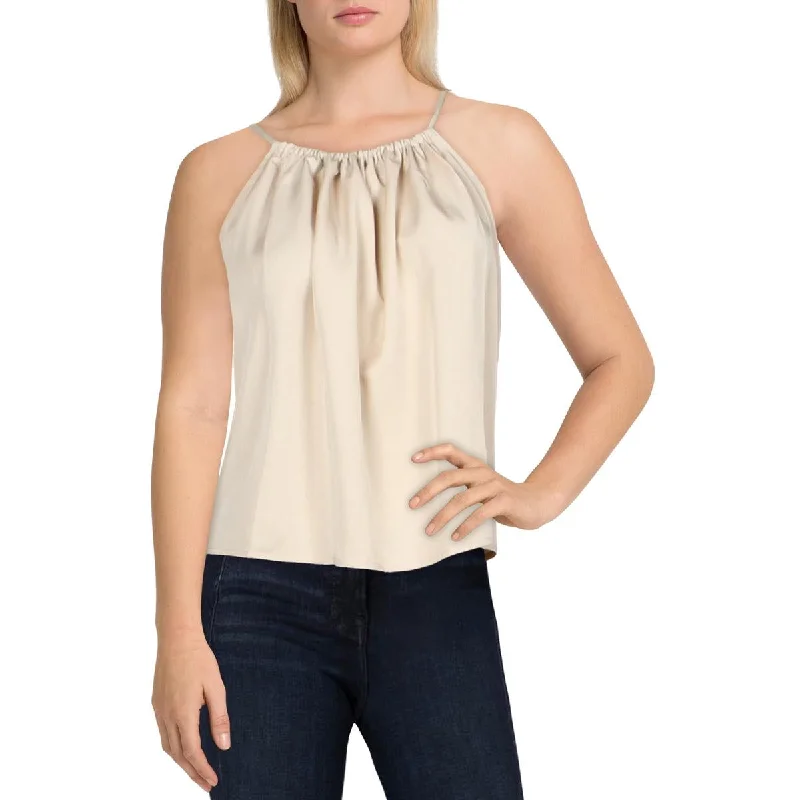 Sancia Womens Mila Ruched Drapey Crop Top