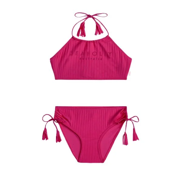 SEAFOLLY - Girl's Summer Essential Tasselled Bikini