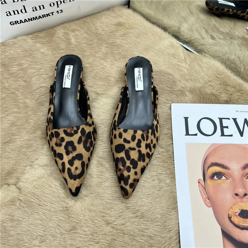 leopard heel