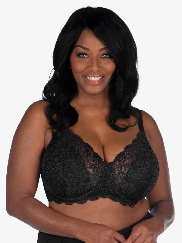 The Ava - Scalloped Lace Underwire Bra