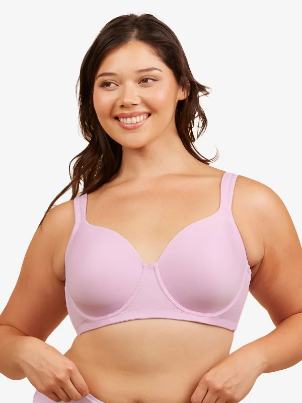 The Brigitte Full Coverage - Padded Underwire T-Shirt Bra