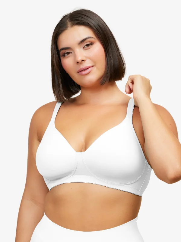 The Brigitte Full Coverage - Padded Wirefree T-Shirt Bra