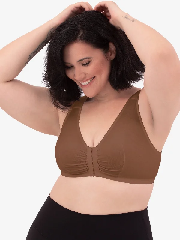 The Meryl - Cotton Front-Closure Comfort & Sleep Bra