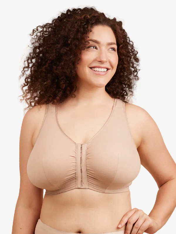 The Meryl - Cotton Front-Closure Comfort & Sleep Bra