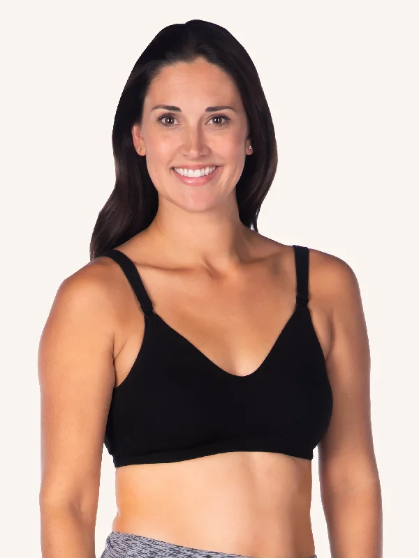 The Natalie -  Cotton Wirefree Nursing Sports Bra