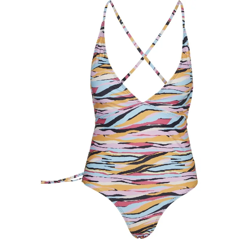 Vero Moda Womens Beachwear Tie Back One-Piece Swimsuit