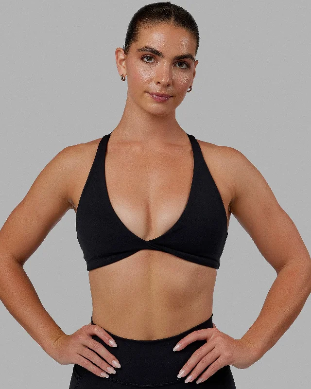 Agile Sports Bra - Black