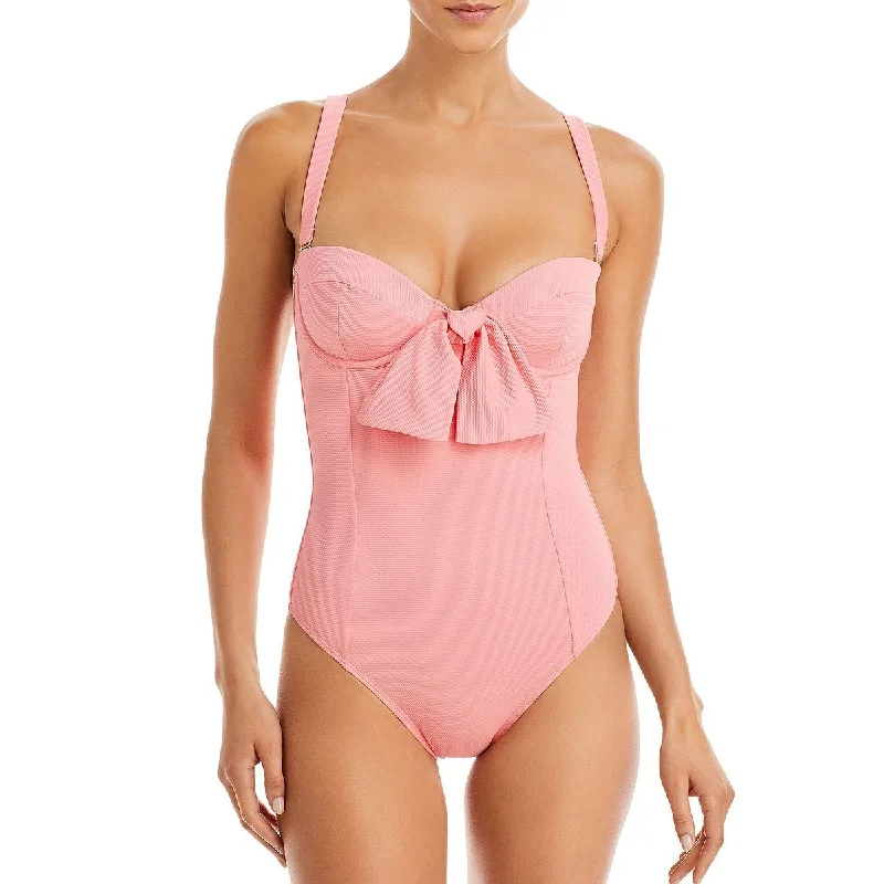 Alexandra Miro Womens Clara Underwire Strapless One-Piece Swimsuit