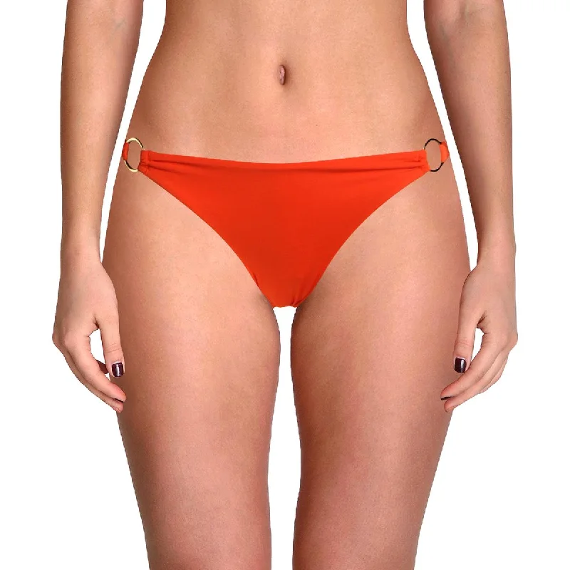 BCBGMAXAZRIA Womens Strappy Hipster Swim Bottom Separates