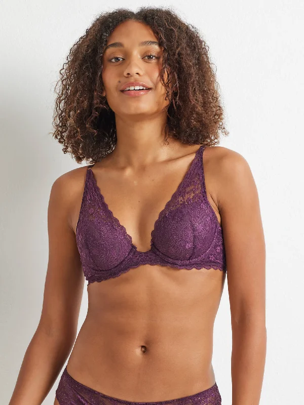 Be Free High Apex Plunge Bra