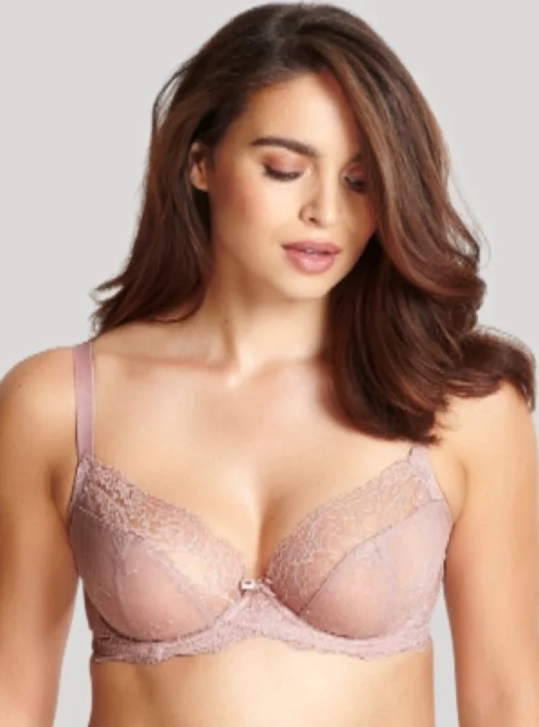 Ana Plunge Bra Vintage and Black - 9396