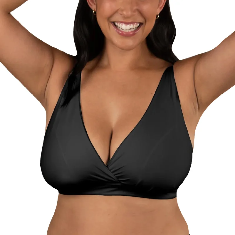 BRAVADO! DESIGNS Ballet FULL CUP Plunge Crossover Bra (1260VFC) - Black