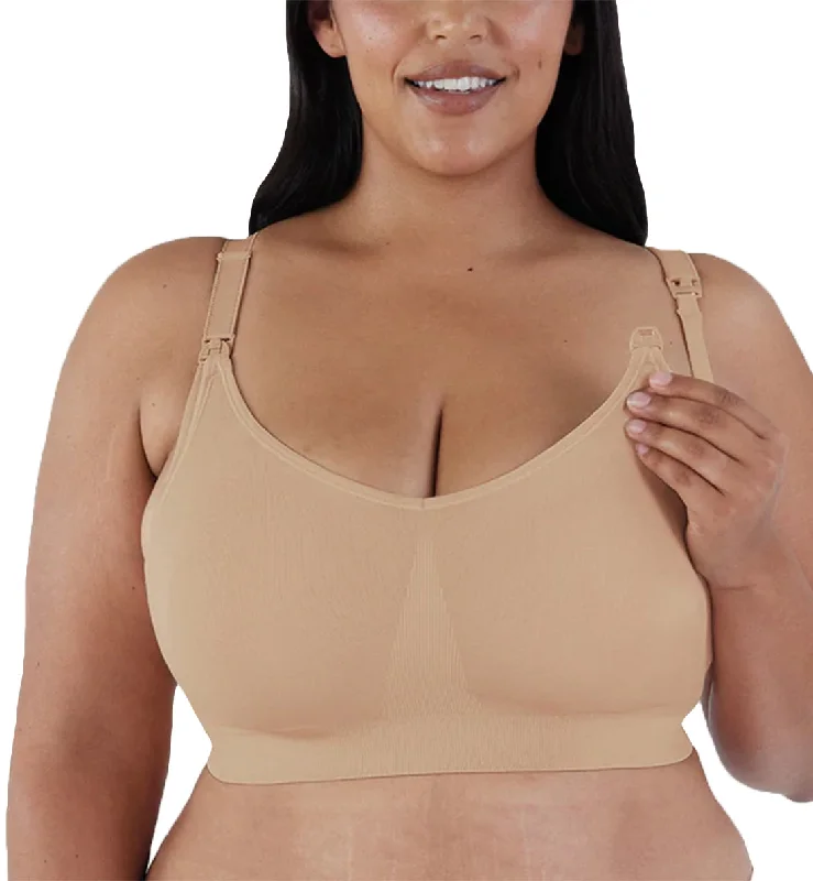 BRAVADO! DESIGNS Body Silk FULL CUP Seamless Nursing Bra (1401VFC) - Butterscotch