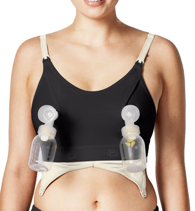 BRAVADO! DESIGNS Clip & Pump Hands-Free Bra Accessory (9301XJ2) - Black