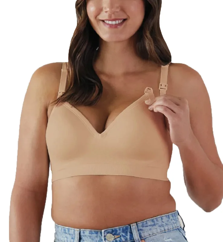 BRAVADO! DESIGNS Plunge FULL CUP Nursing Bra (11017VFC) - Butterscotch