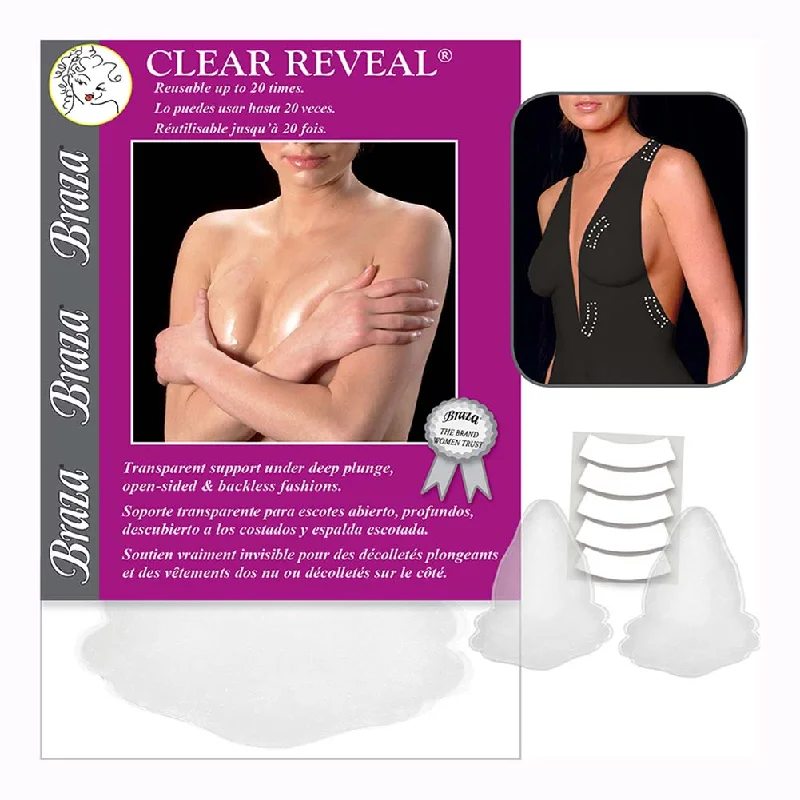 BRAZA CLEAR REVEAL SILICONE ADHESIVE BRA