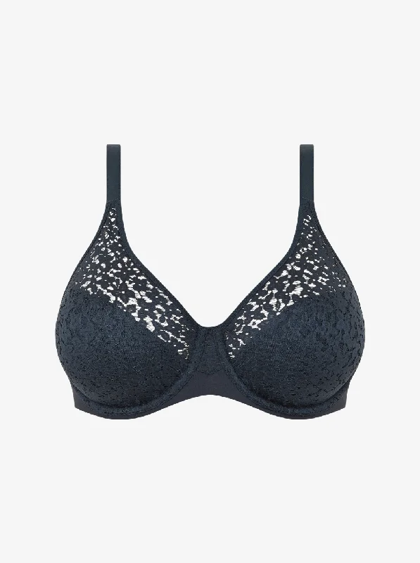 Norah Underwired Moulded Bra - Black