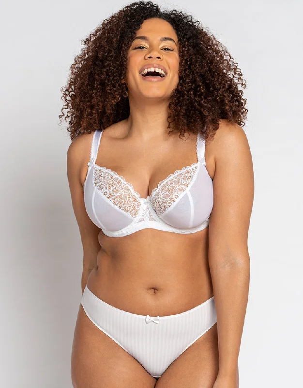 Curvy Kate Ellace Balcony Bra White