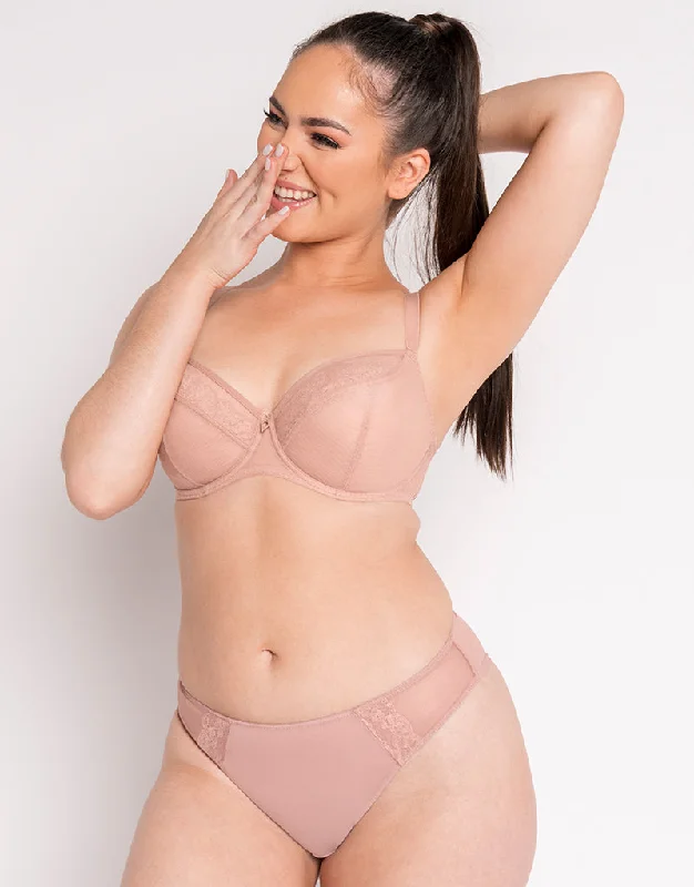 Curvy Kate Eye Spy Balcony Bra Blush