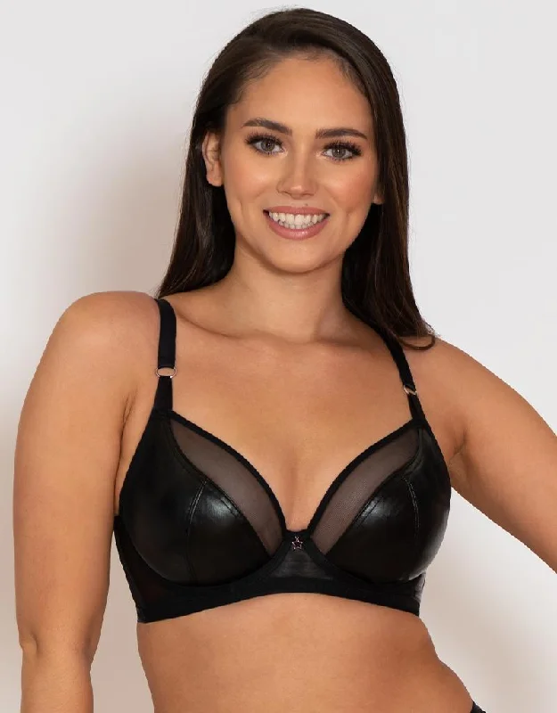 Lucky Star Plunge Bra Black- CK031101