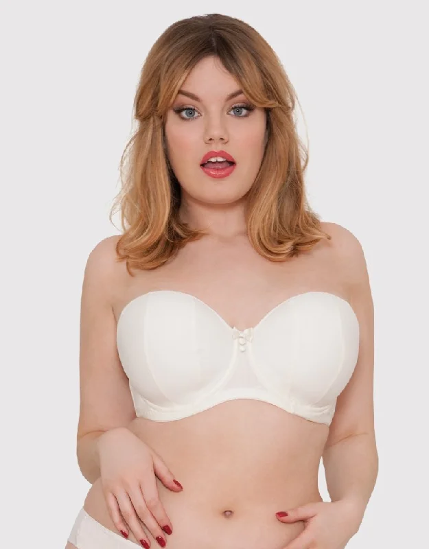 Luxe Strapless Multiway Bra Ivory- CK2601