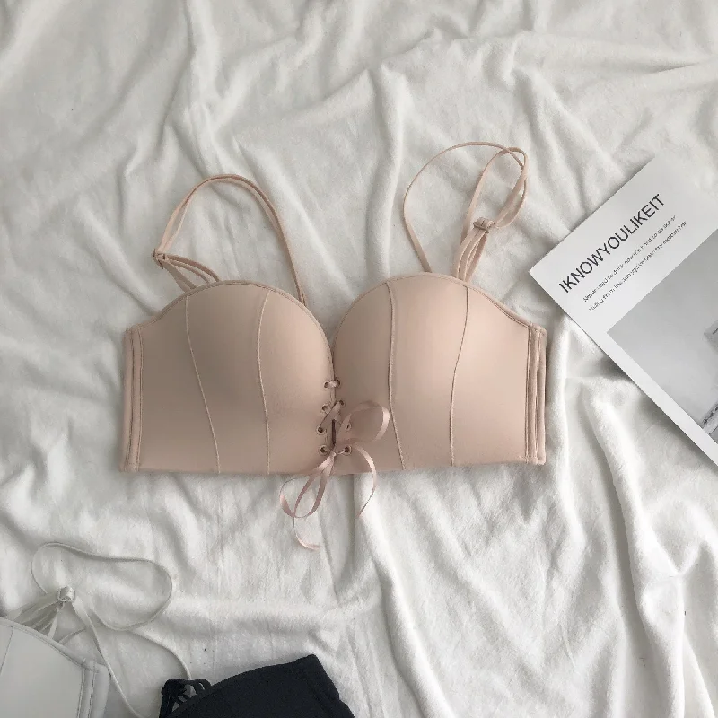 【Strapless Bra】Anti-slip Push Up Strapless bra