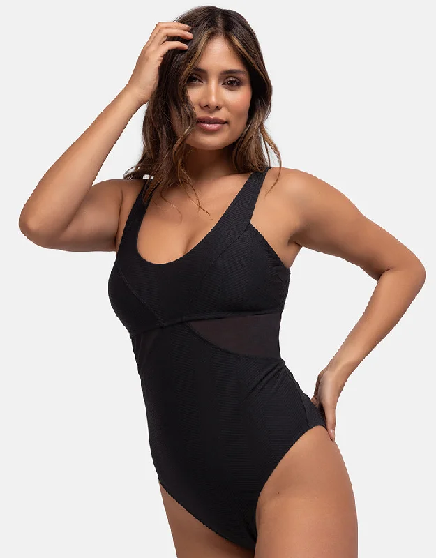 Dorina Saint Tropez Padded Control Swimsuit Black