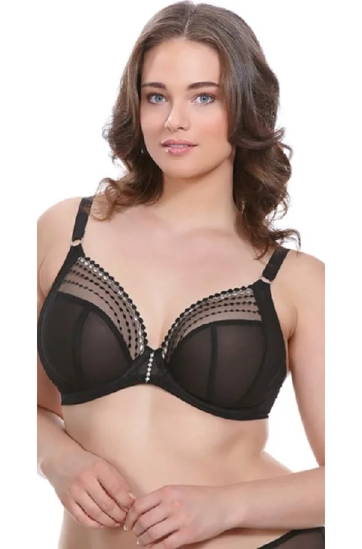 Matilda Plunge Bra (Black)