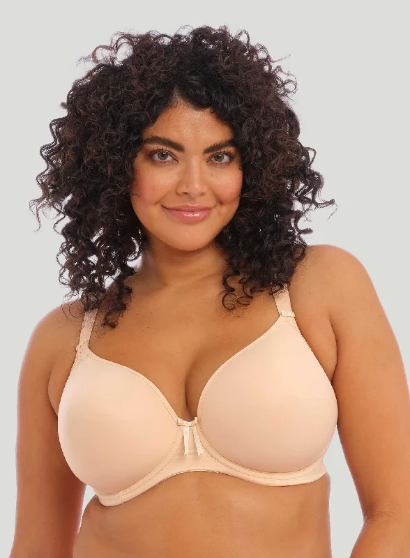 Elomi: Bijou Banded Moulded Bra N Sand