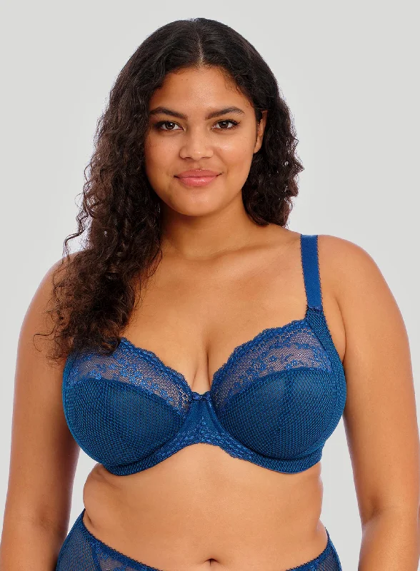 Elomi: Charley Stretch Plunge Bra Petrol