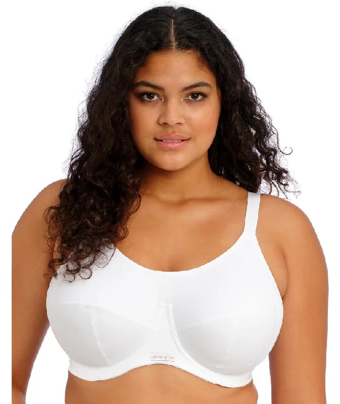 Elomi Energise Underwired Sports Bra - White