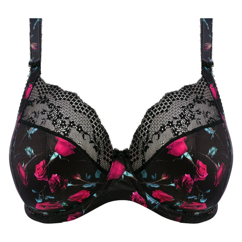 Elomi Lucie Plunge Bra Rock N' Rose