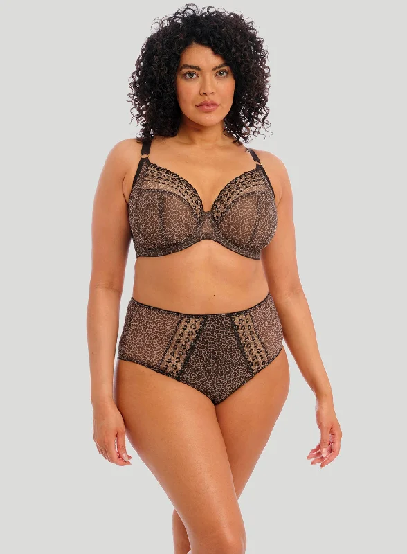 Elomi: Matilda Plunge Bra Leopard