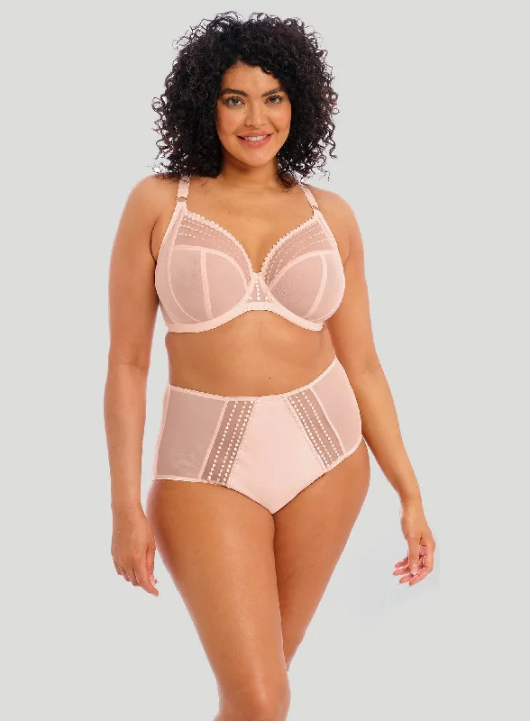 Elomi: Matilda Plunge Bra Pearl Blush