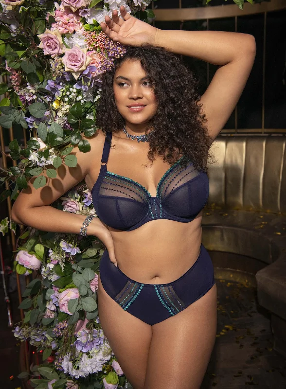 Elomi: Matilda Plunge Bra Siren Song