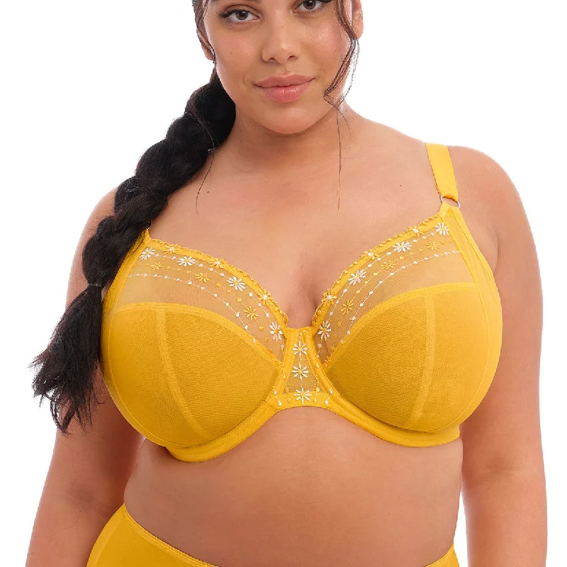 Elomi Matilda Underwire Plunge Bra - Daisy Yellow