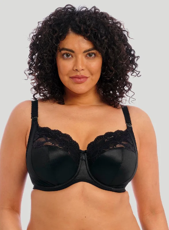 Elomi: Molly Underwire Nursing Bra Black