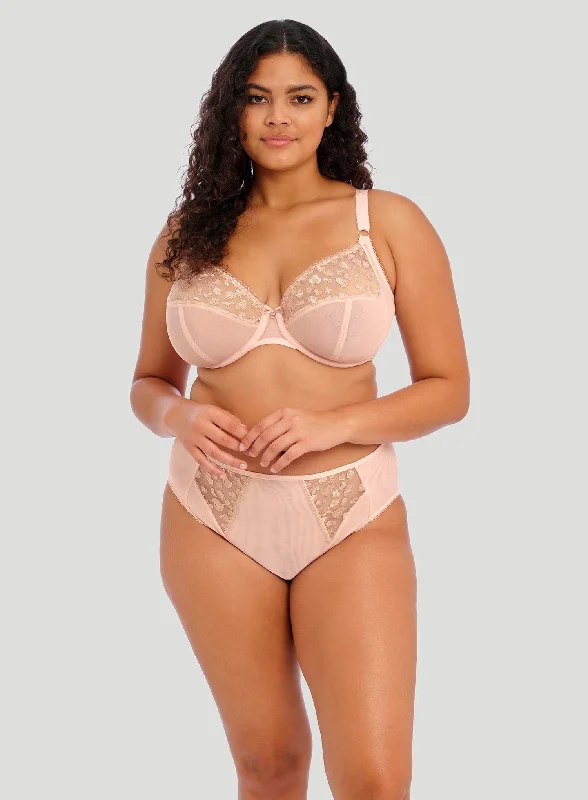 Elomi: Namrah Underwired Plunge Bandless Bra Pale Blush