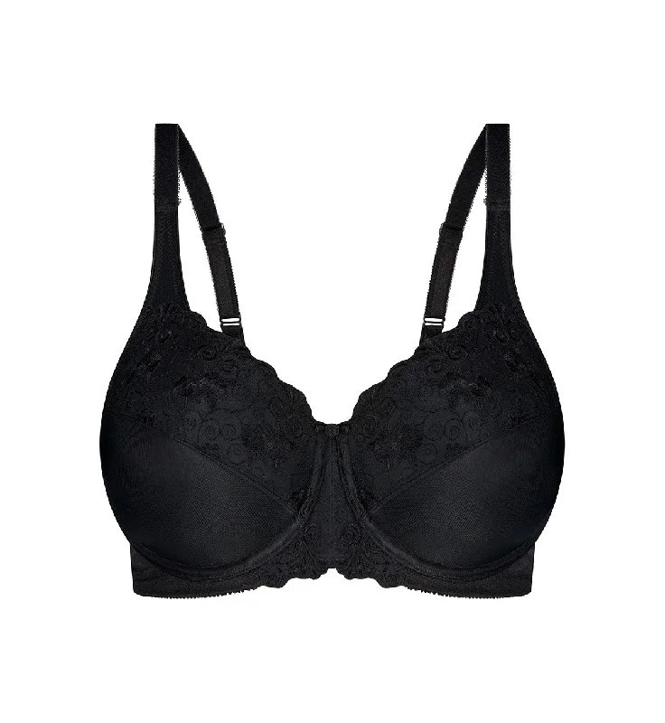 EMBROIDERED MINIMISER BRA