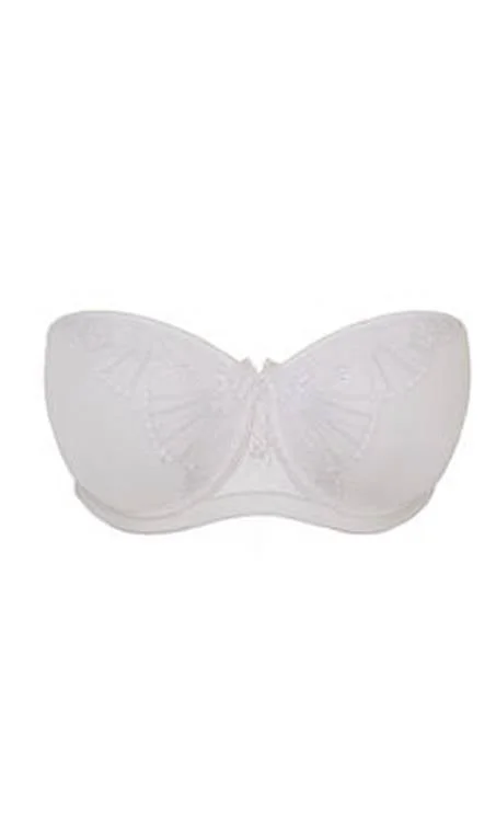 Empreinte Hanae White Strapless Bra