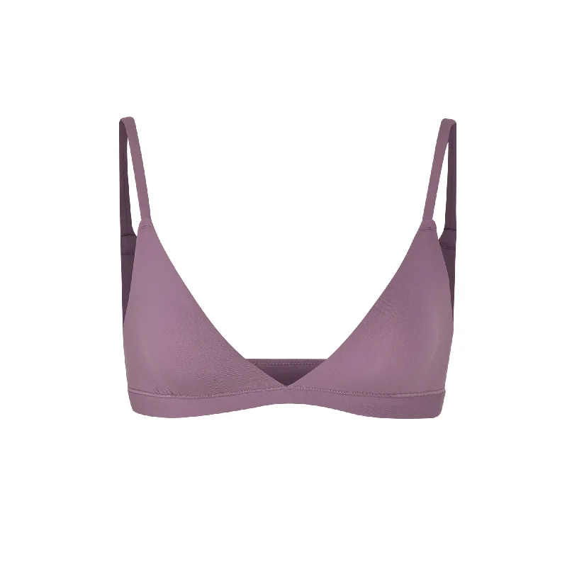 FITS EVERYBODY TRIANGLE BRALETTE | PLUM