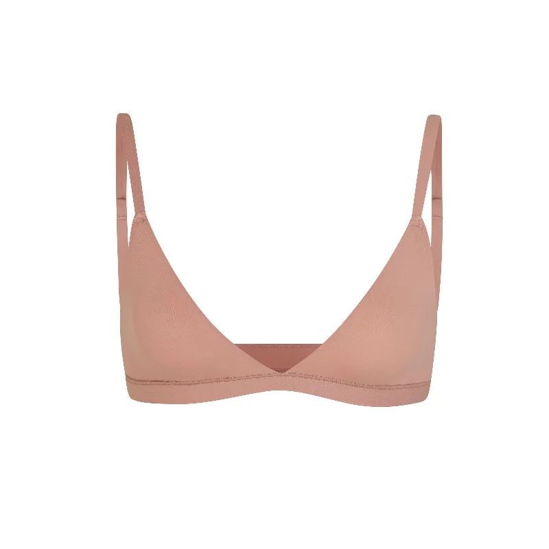 FITS EVERYBODY TRIANGLE BRALETTE | ROSE CLAY