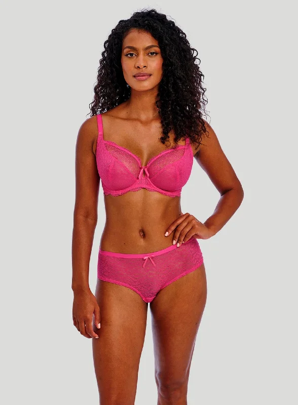 Freya: Freya Fancies Underwired Plunge Bra Hot Pink