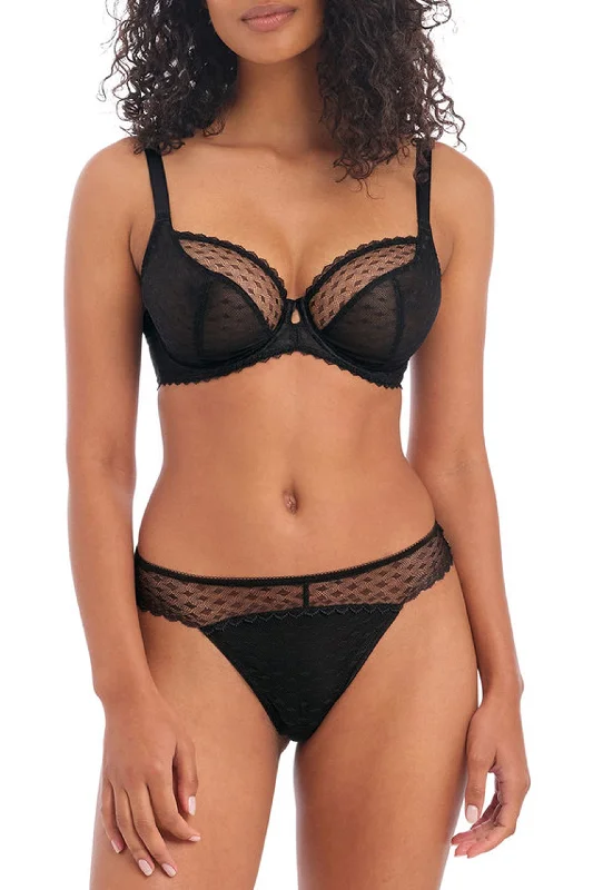 Freya Signature Plunge Bra Black