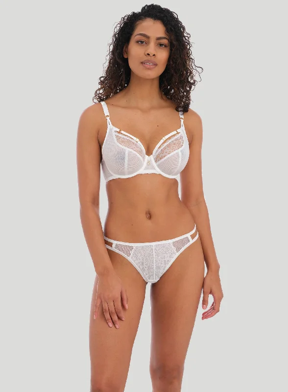 Freya: Temptress Underwired Plunge Bra White