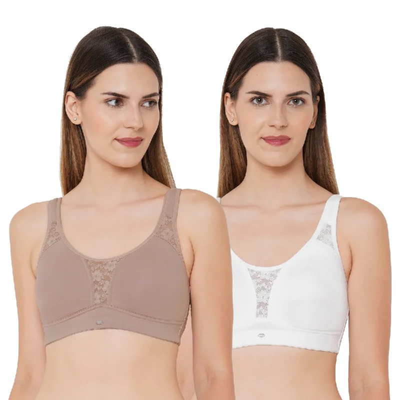 Full coverage Non padded Non wired Bra (PACK OF 2) CB-336